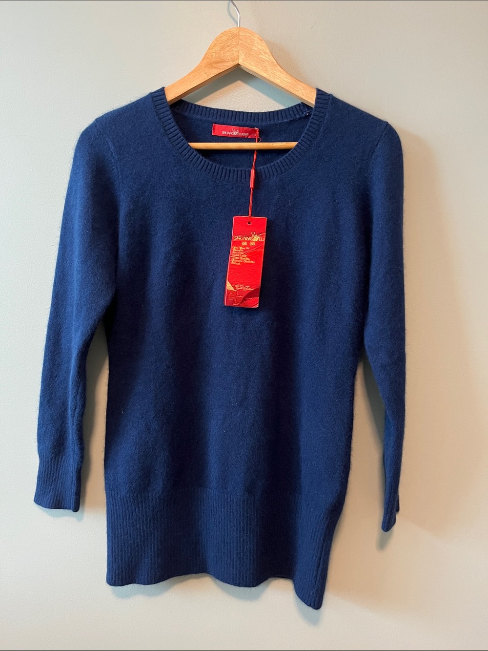 NWT 100% Cashmere  pull over.        S/M
